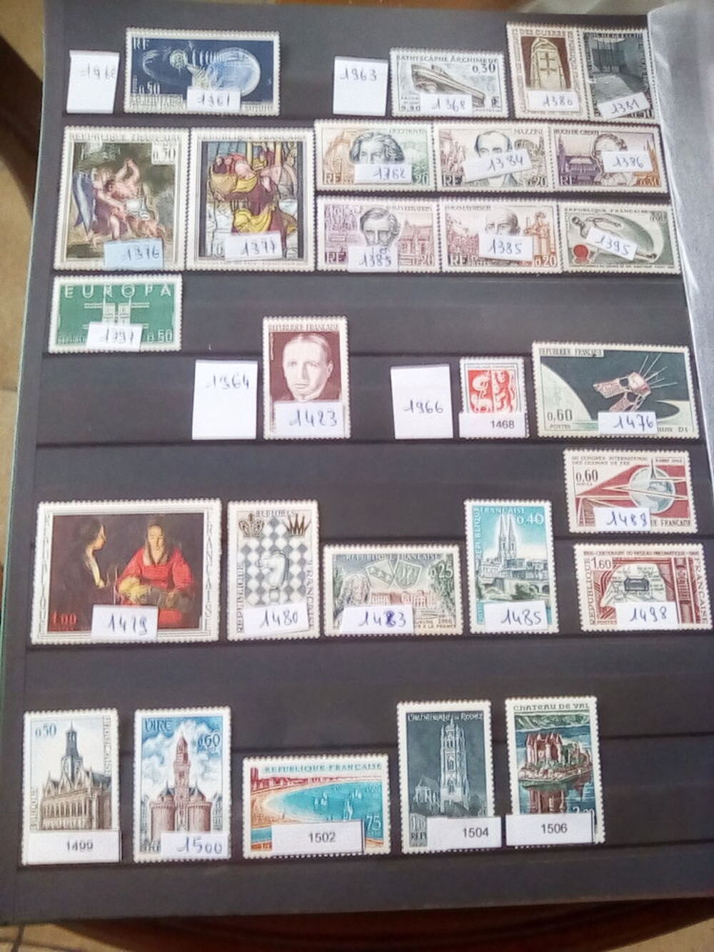 Timbres France neufs suite 