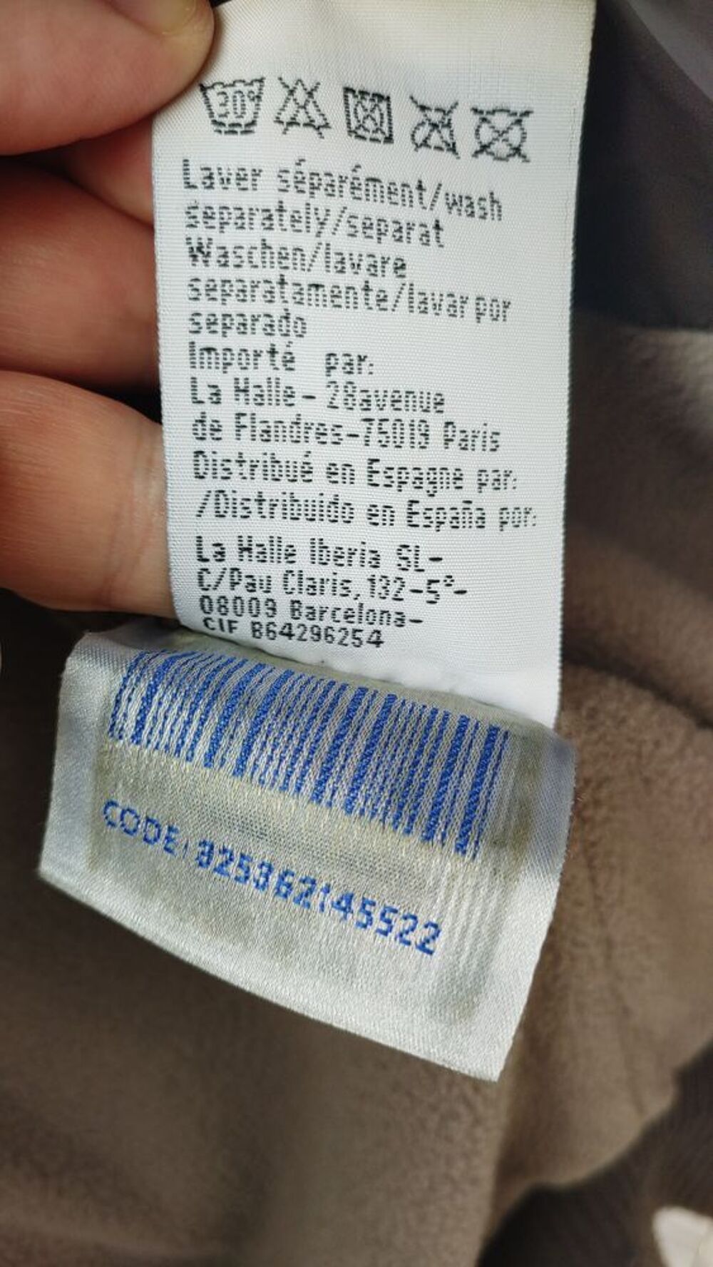 Blouson &agrave; Capuche Maille C&ocirc;tes Doubl&eacute; - Ado/Gar&ccedil;on : 12-14 A Vêtements enfants