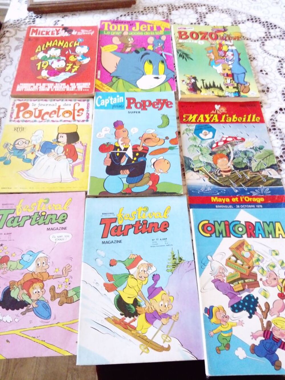 gros lot de bd Livres et BD
