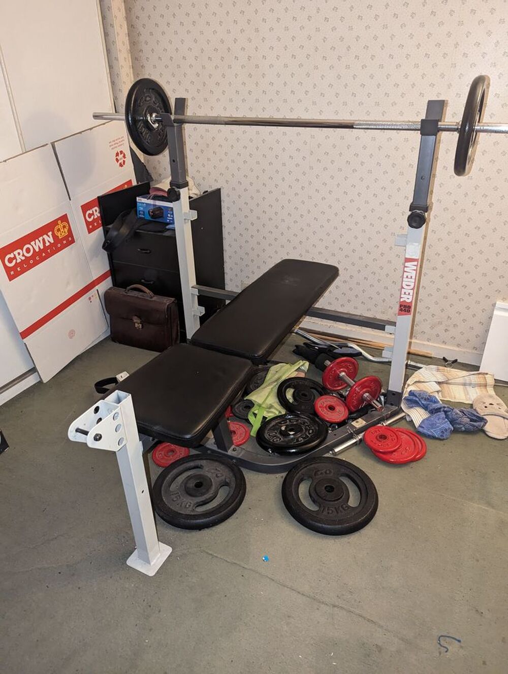banc de musculation Weider pro 440 Sports