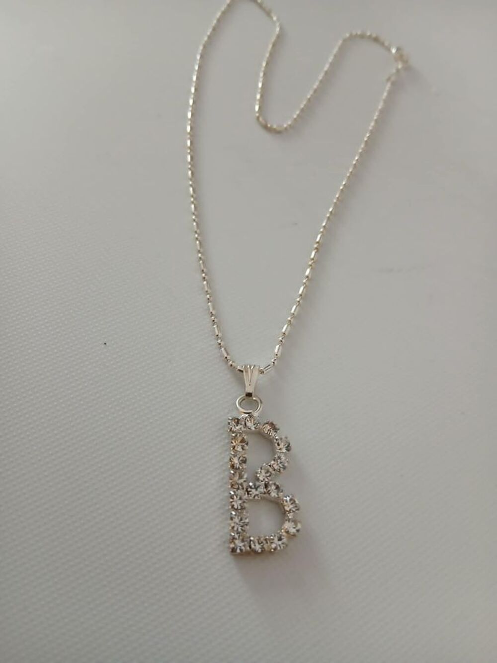 Parure du bonheur jolie lettre B N&deg; 1404 Bijoux et montres