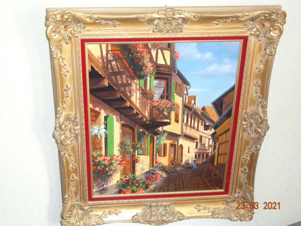 tableau ancien peinture a l'huile Décoration