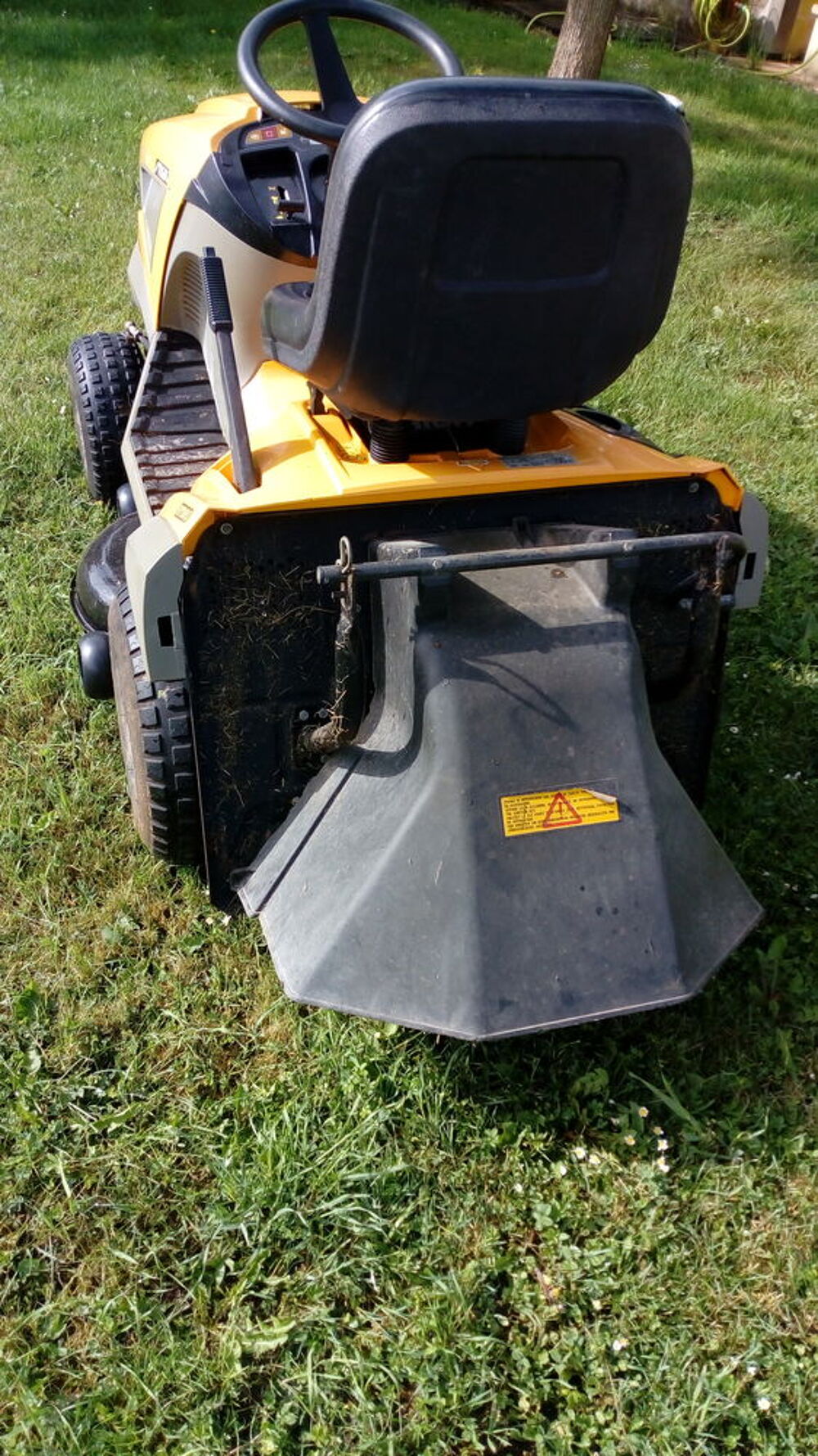 tracteur tondeuse avec ramassage moteur NEUF Jardin