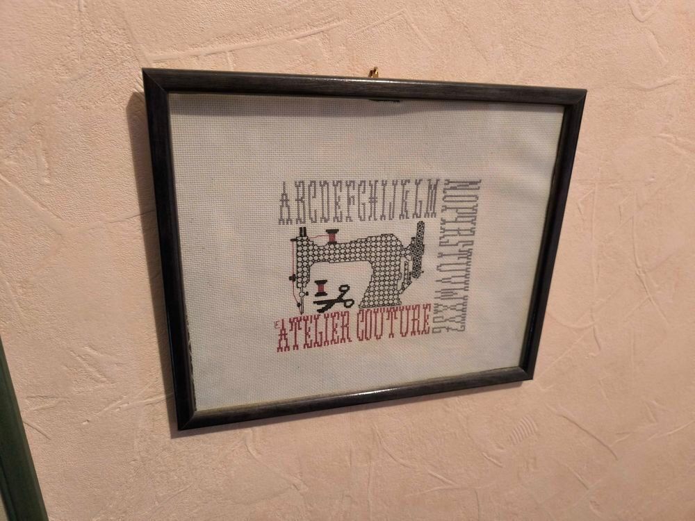 broderies points de croix Décoration