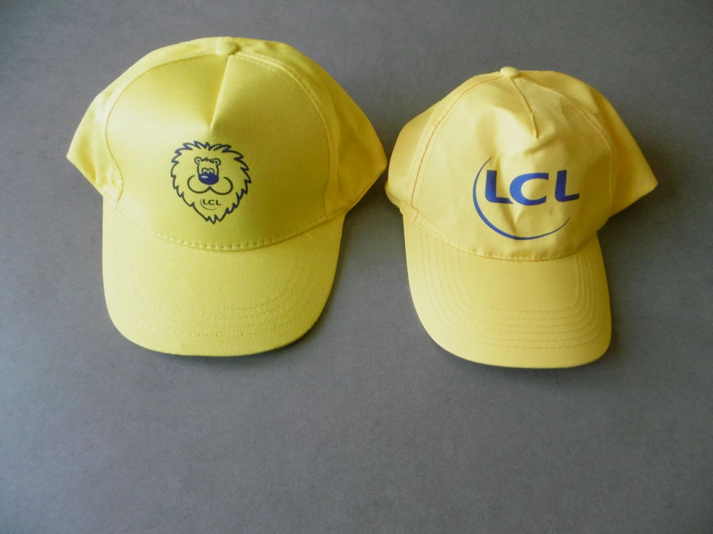 2 casquettes neuves LCL TOUR DE FRANCE 