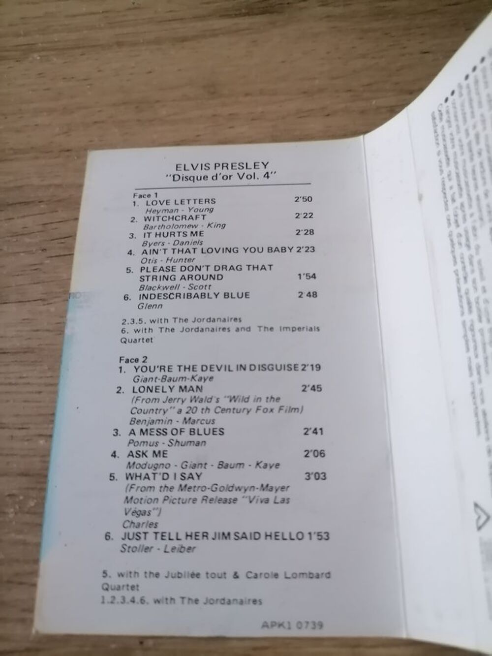 K7 audio CD et vinyles