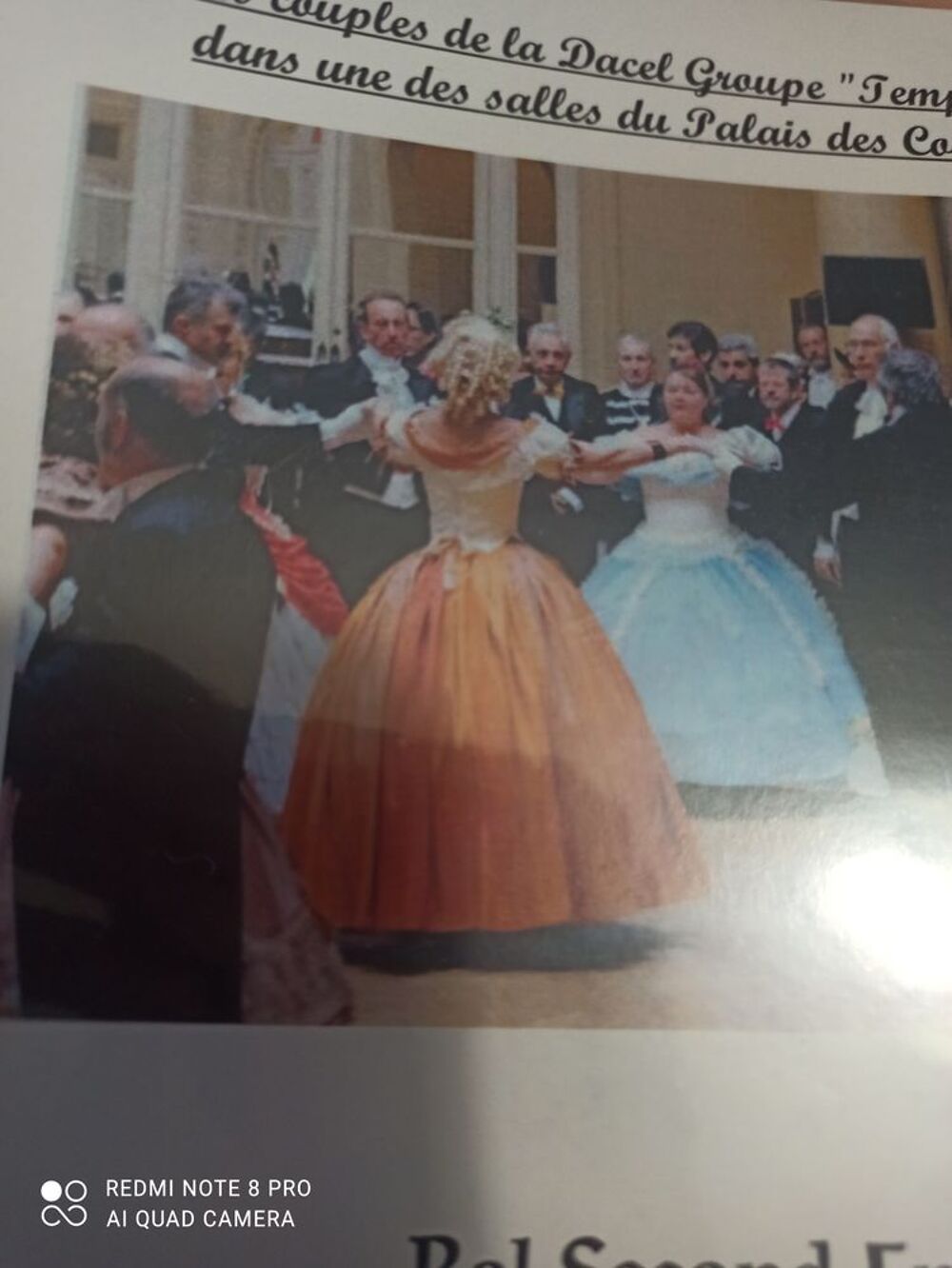 Robe pour danse 19eme crinoline Vêtements