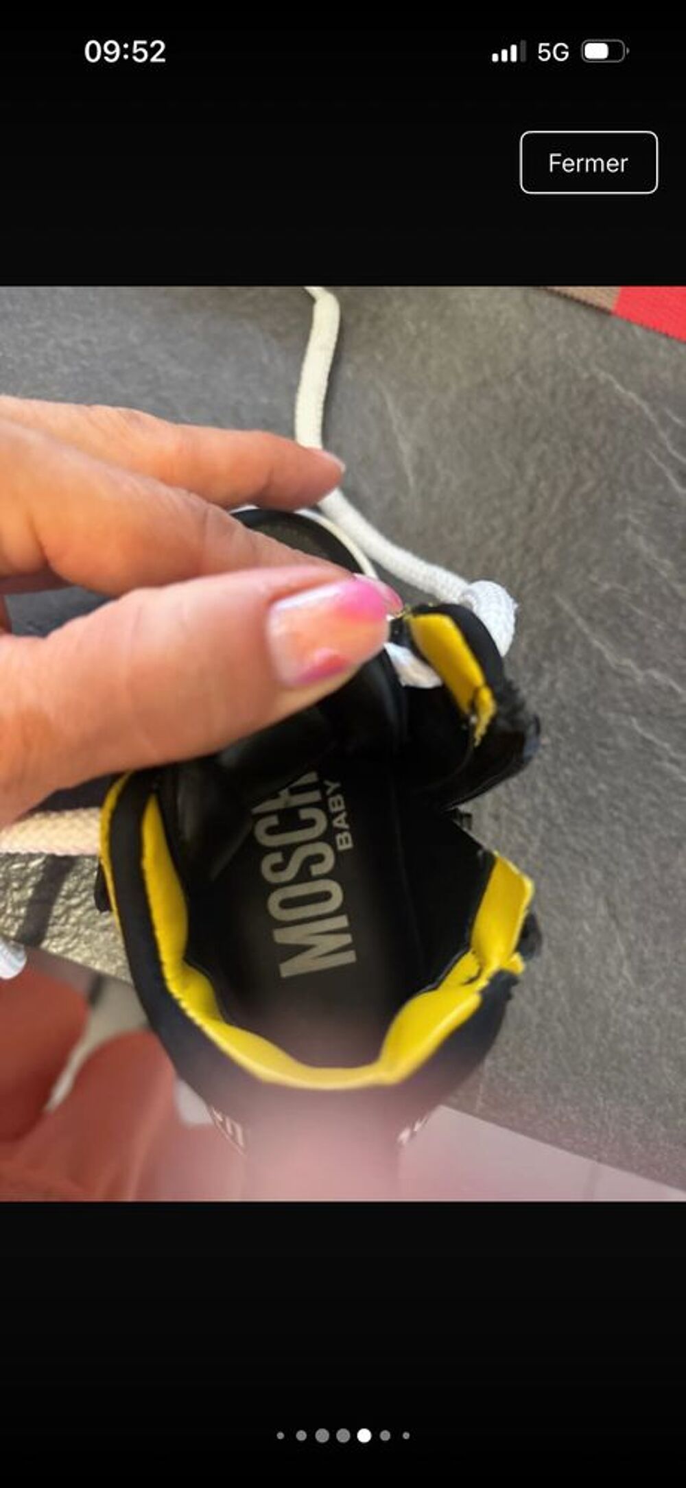 basket moschino b&eacute;b&eacute; Chaussures enfants