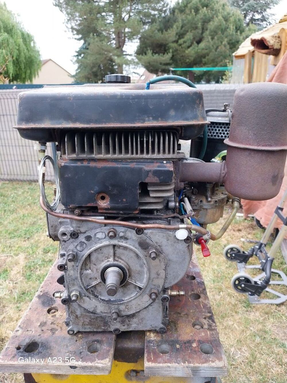 Moteur motoculteur arbre sortie conique M300 Lombardini Jardin