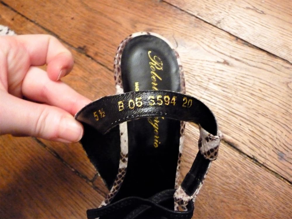 Escarpins Ouverts Cuir Beige/Marron-36,5/36-Robert Clergerie Chaussures