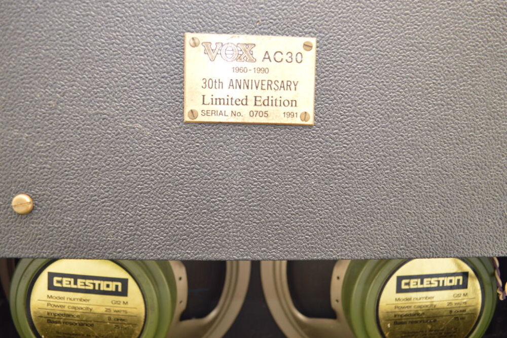 Vox AC30 30th anniversary limited &eacute;dition Instruments de musique