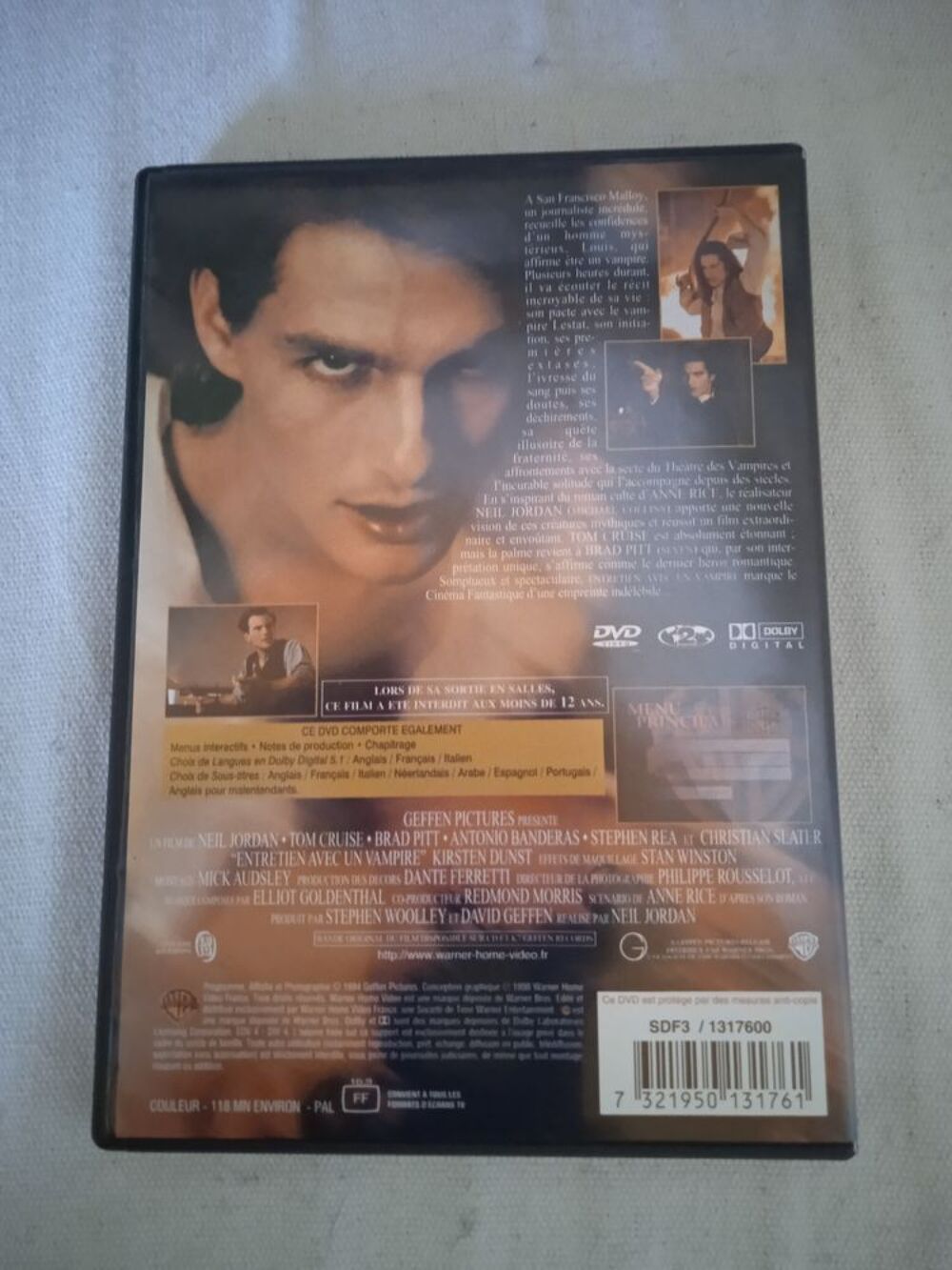 DVD Entretien pour un vampire
1994 DVD et blu-ray