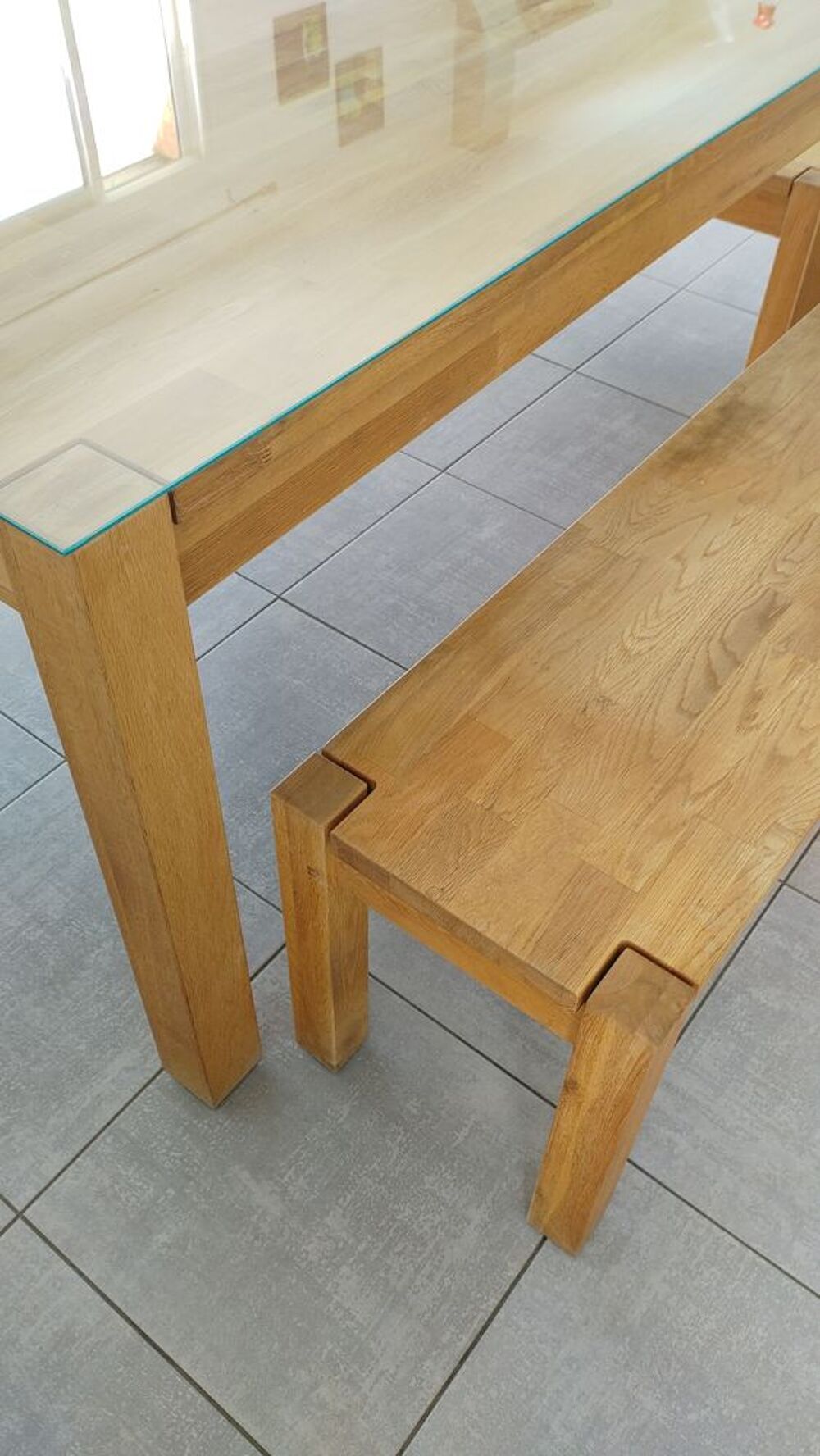 Grande Table Carr&eacute;e XXL ? 150x150 en Ch&ecirc;ne Massif Meubles
