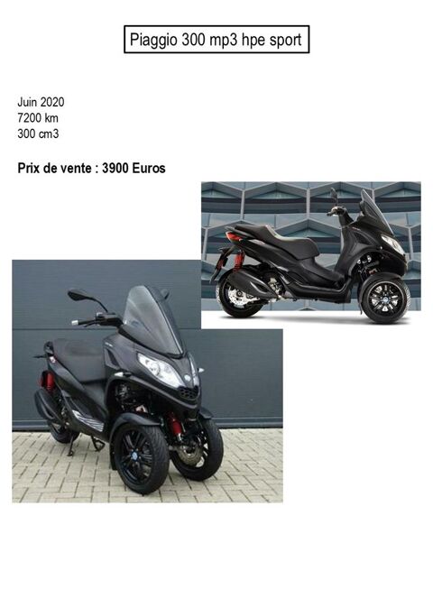 Scooter PIAGGIO 2020 occasion Villeneuve-d'Ascq 59650