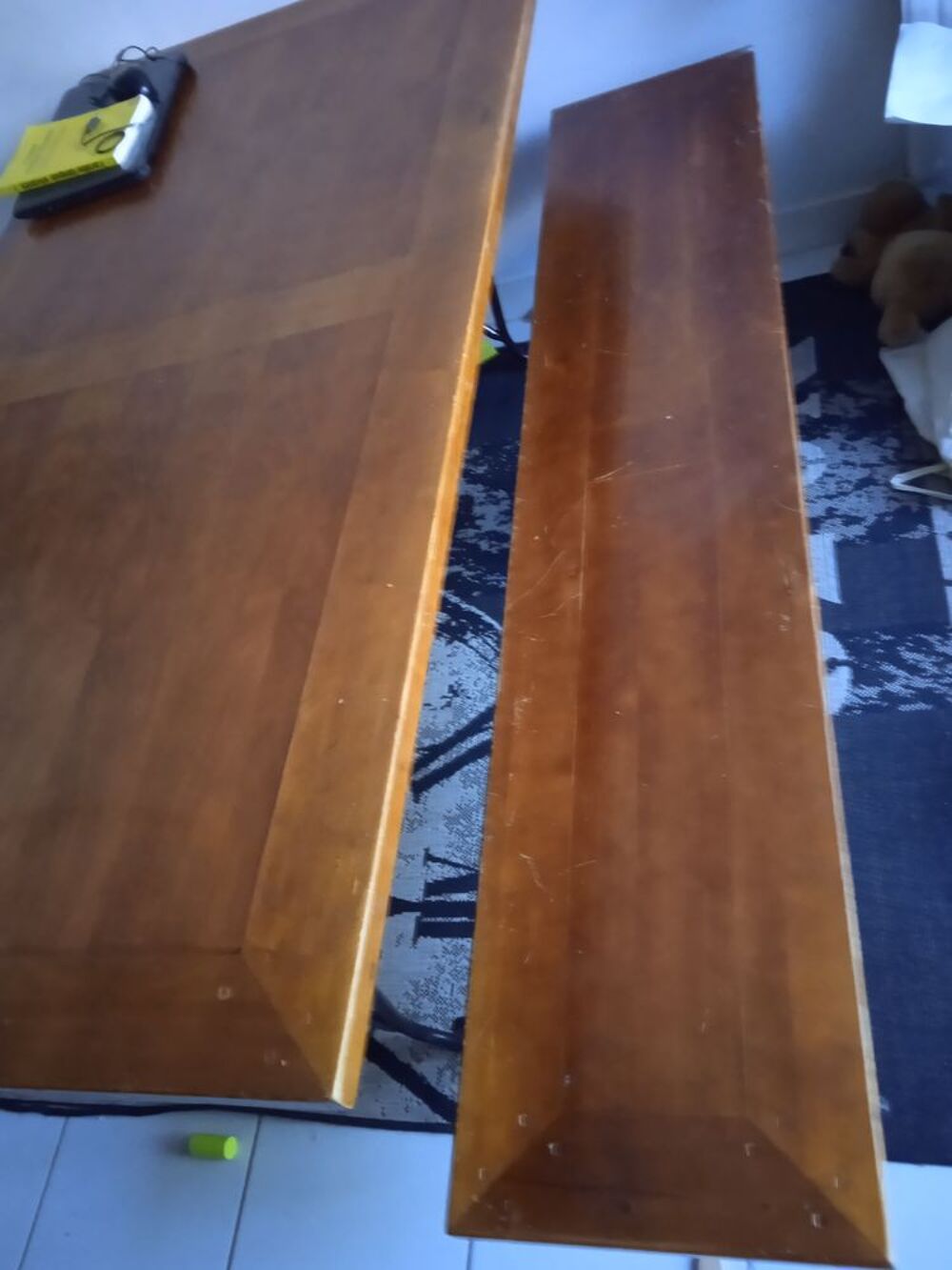 table bois et fer forge Meubles