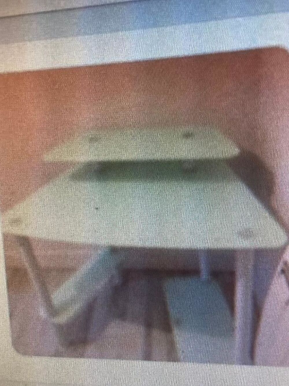 BUREAU EN VERRE MODERNE Meubles