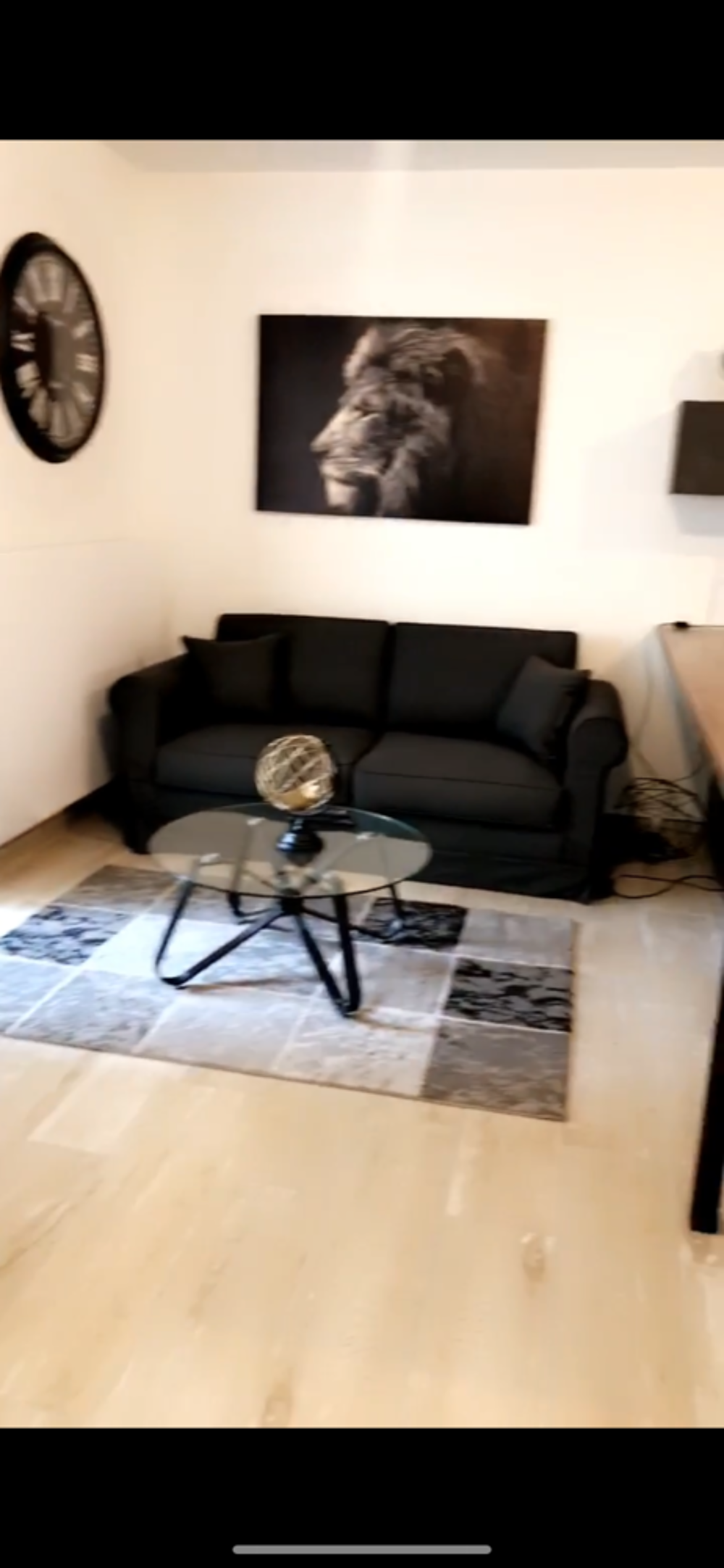 CANAPE FIXE 3 PLACES (quasi neuf 1 an) Meubles