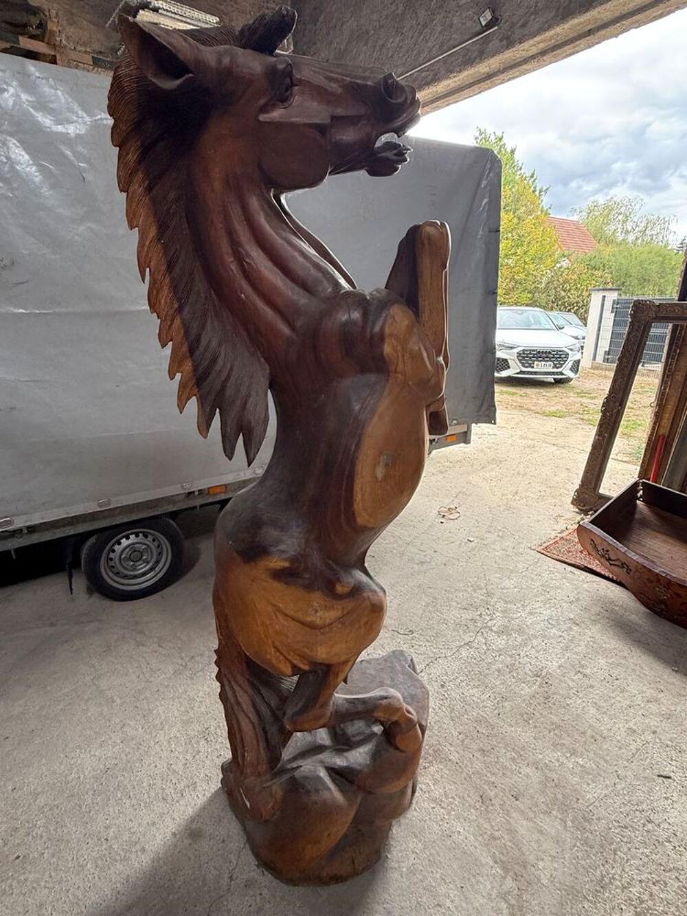 Cheval en bois Décoration