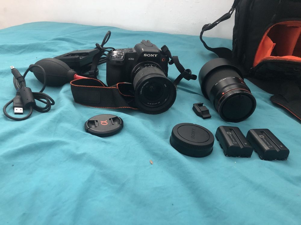 Appareil photo Sony DSLR Alpha 350 Photos/Video/TV