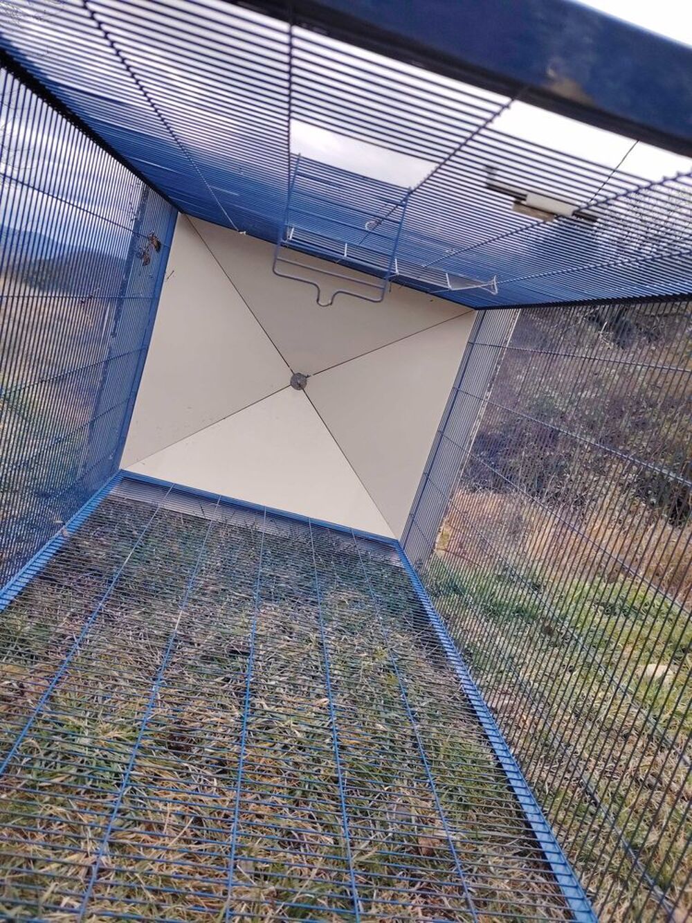 Cage tourelle pour oiseaux Jardin