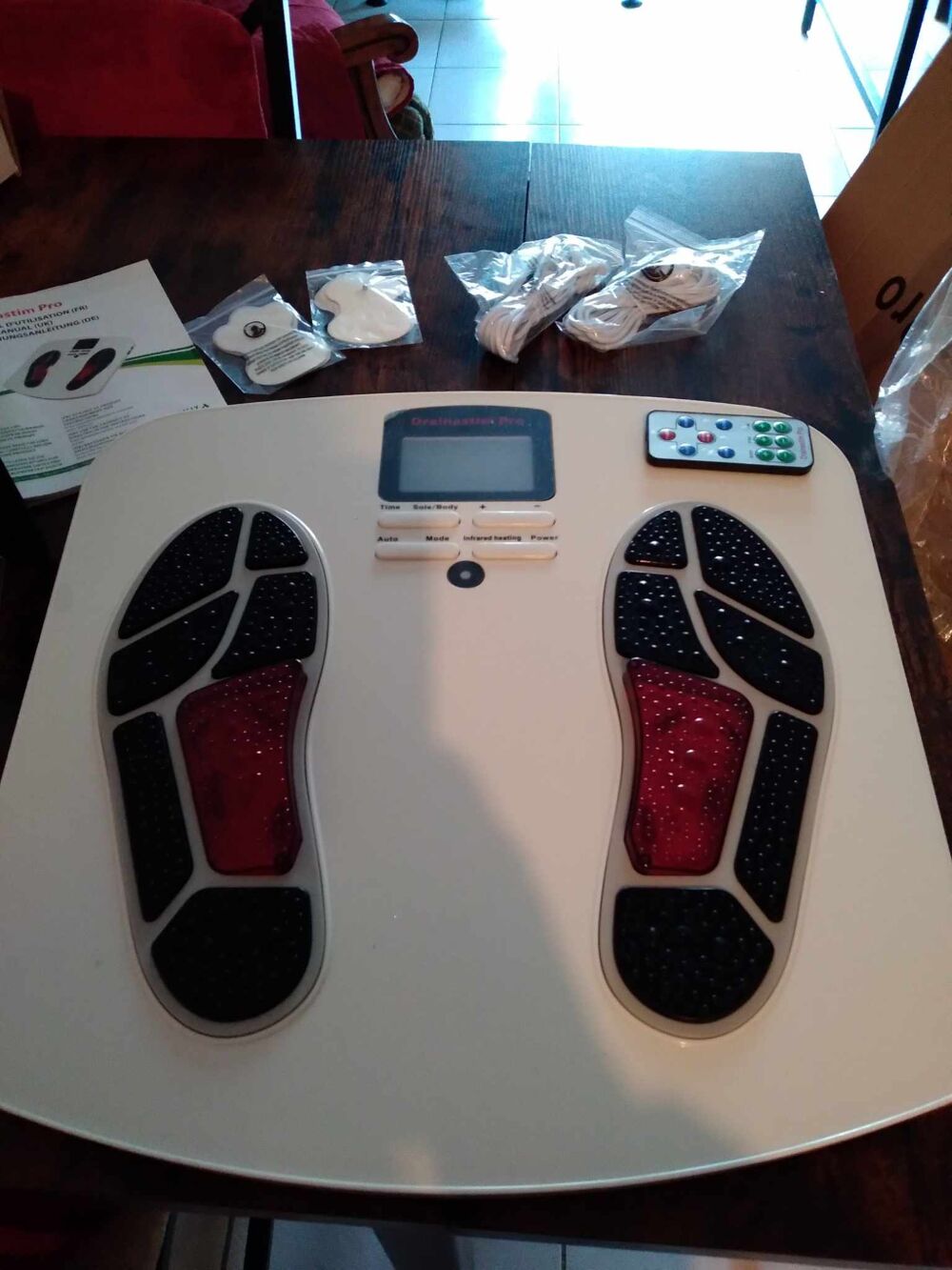 Drainastim-pro avec accessoires et notice Chaussures