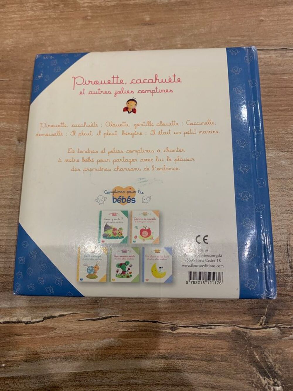 Livre comptines pour les b&eacute;b&eacute;s \'\' Pirouette cacahu&egrave;te et d \' autres jolies comptines Livres et BD