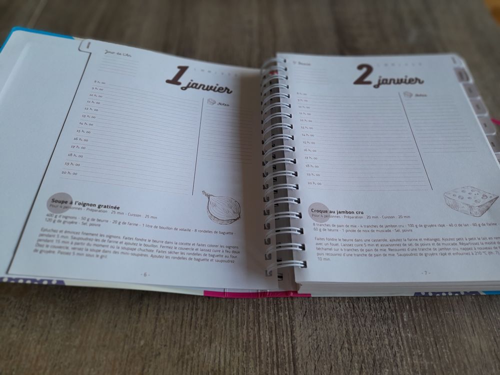Mon journal de cuisine Livres et BD