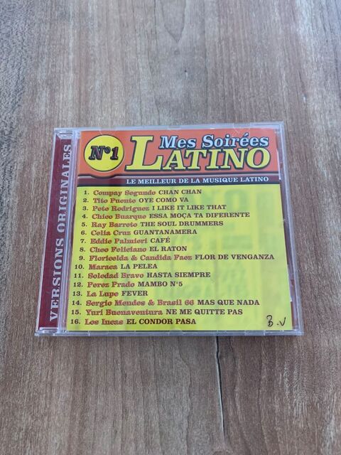 CD   Mes soirées latino - numéro 1   4 Saleilles (66)