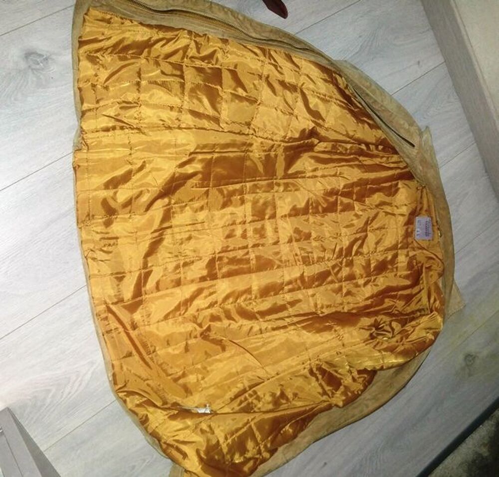 veste beige en daim Vêtements