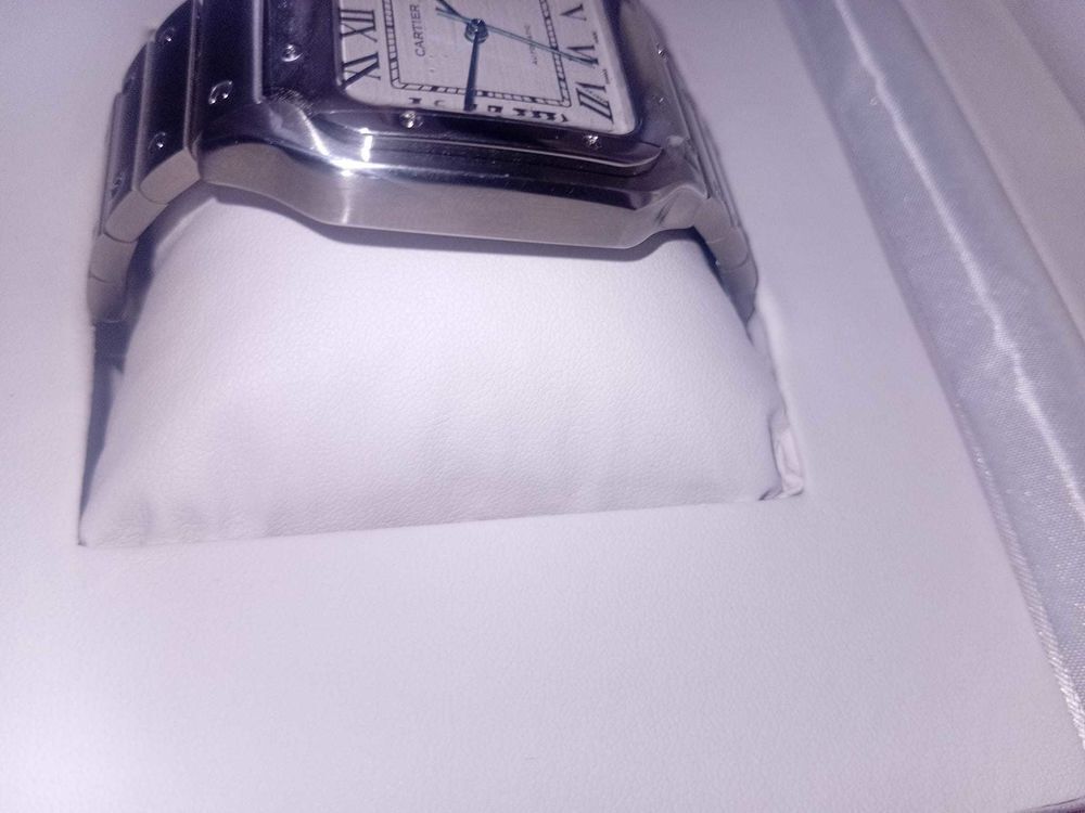Cartier Santos Automatique €" Full Set Bijoux et montres