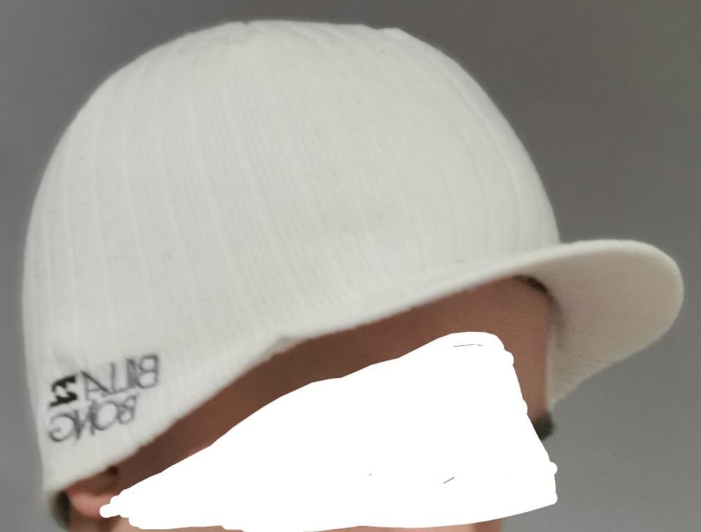 Bonnet casquette blanc Billabong parfait &eacute;tat Vêtements