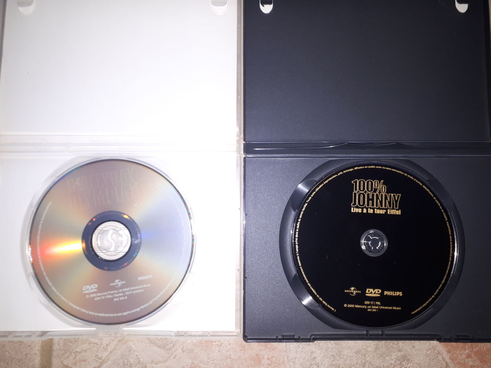 3 DVD de Johnny Hallyday DVD et blu-ray