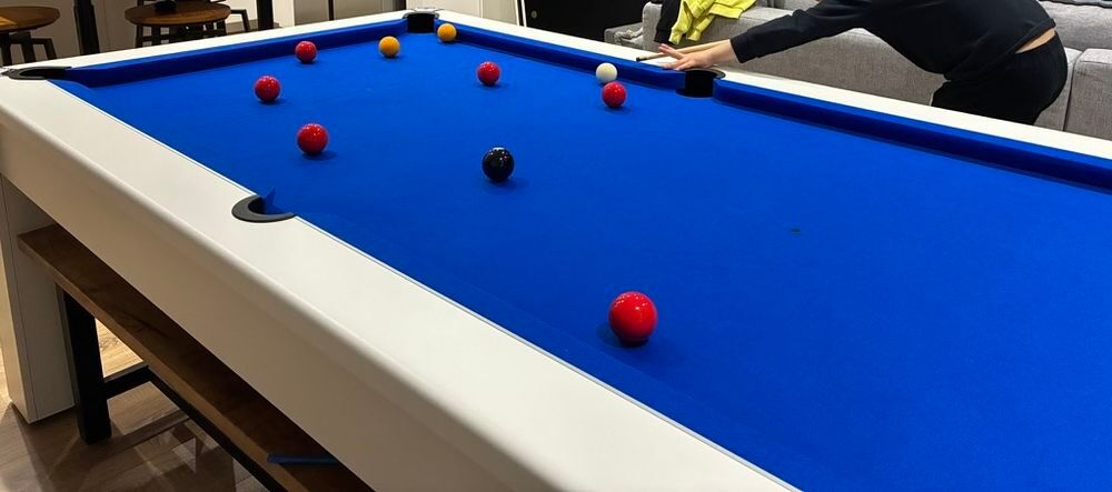 Table salle a manger convertible Billard Pool Cardiff DPT Meubles
