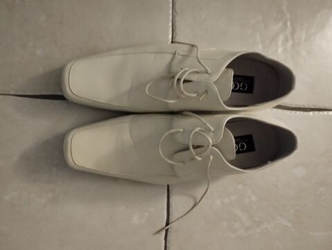 chaussures de mariage blanc cass cuir 100 Grenoble (38)