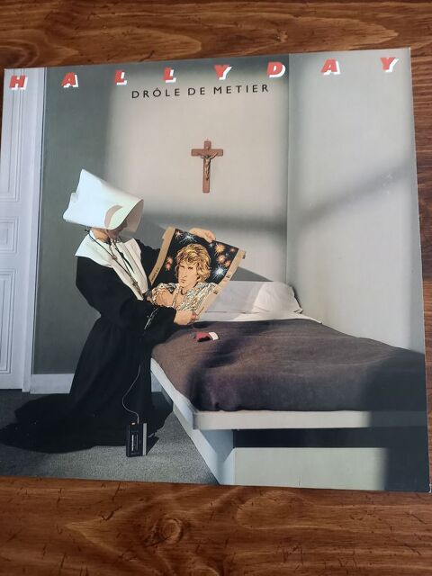 Disque 33 tours JOHNNY HALLYDAY dr�le de m�tier 6 B�thencourt-sur-Mer (80)