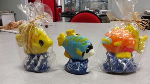 3 bougies poissons colors 0 Tours (37)