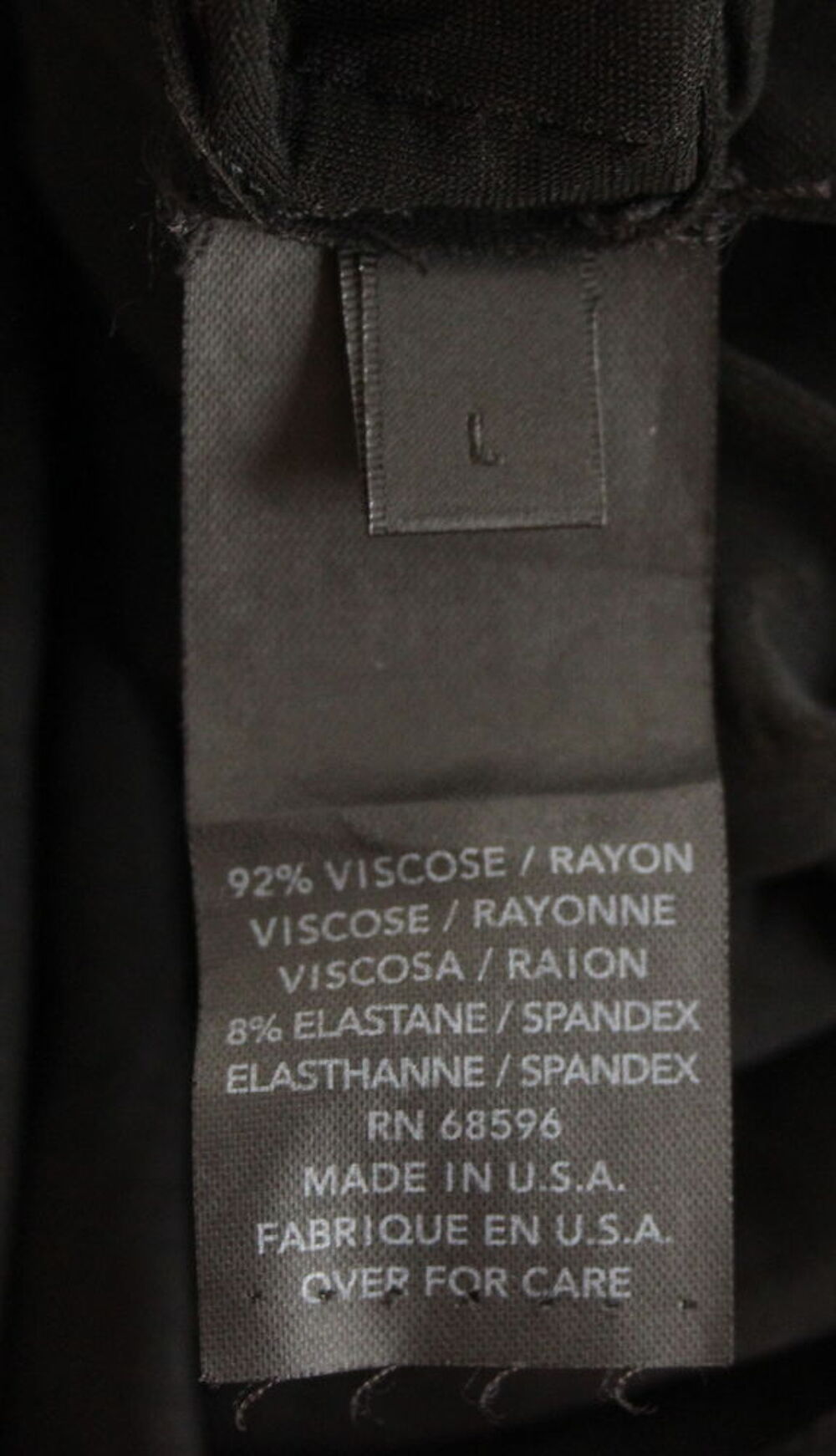 Robe longue drap&eacute;e DONNA KARAN 
T.L ou 40/42 Fr Vêtements