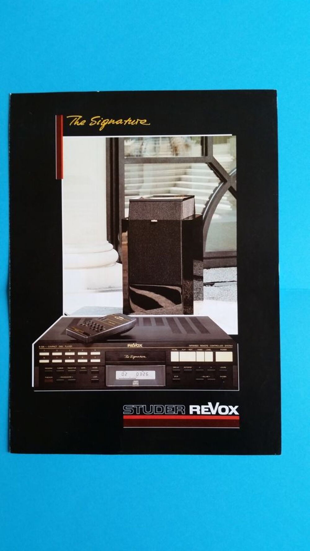 B226 THE SIGNATURE REVOX Audio et hifi
