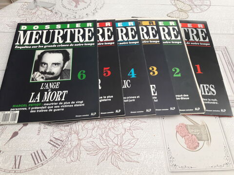 Dossier collector Enqu�tes sur les grands crimes 25 Vitry-sur-Seine (94)