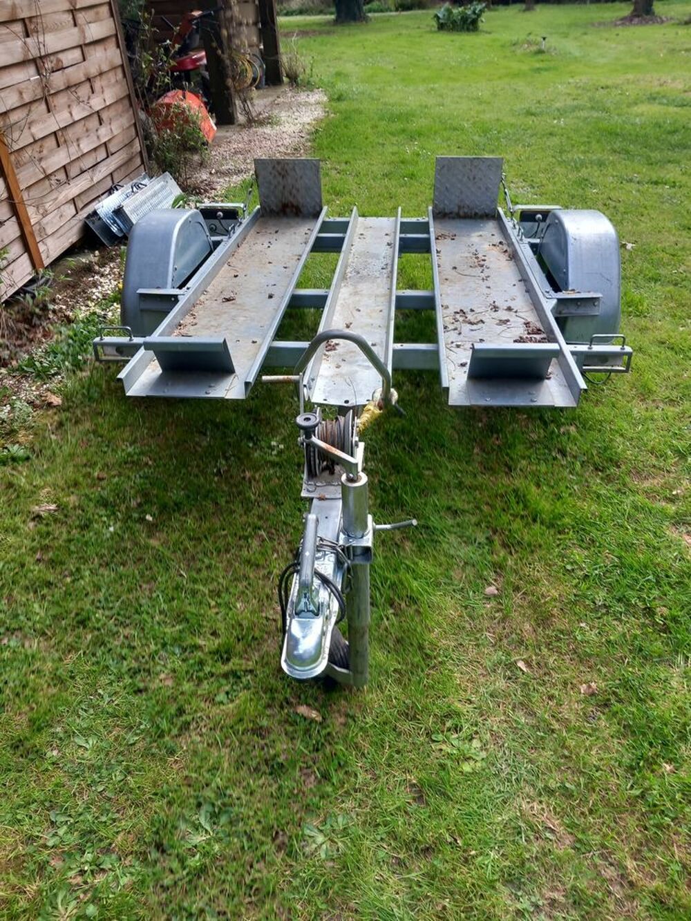 remorque quad tracteur tondeuse moto Jardin