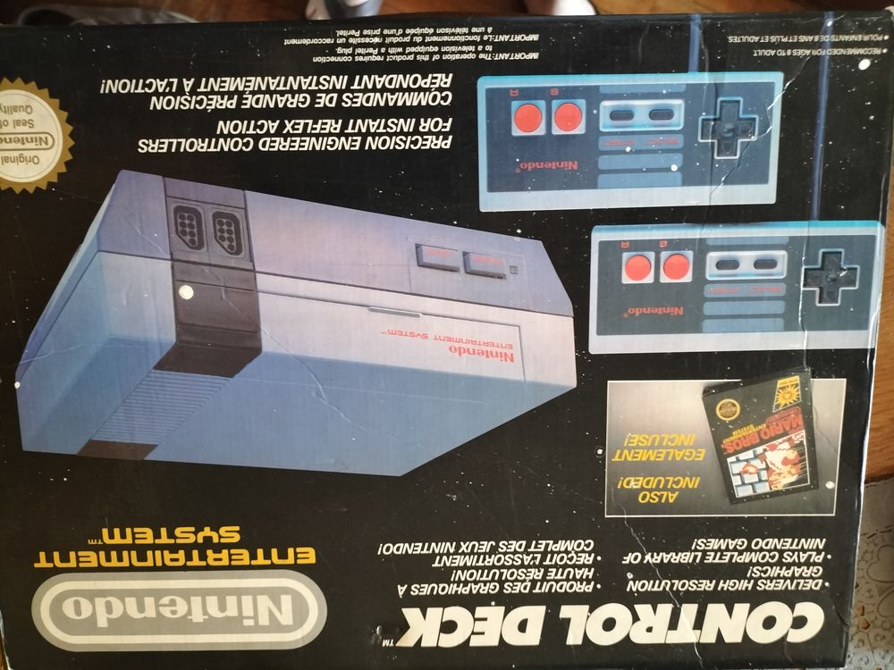 Nintendo NES control deck Consoles et jeux vidéos