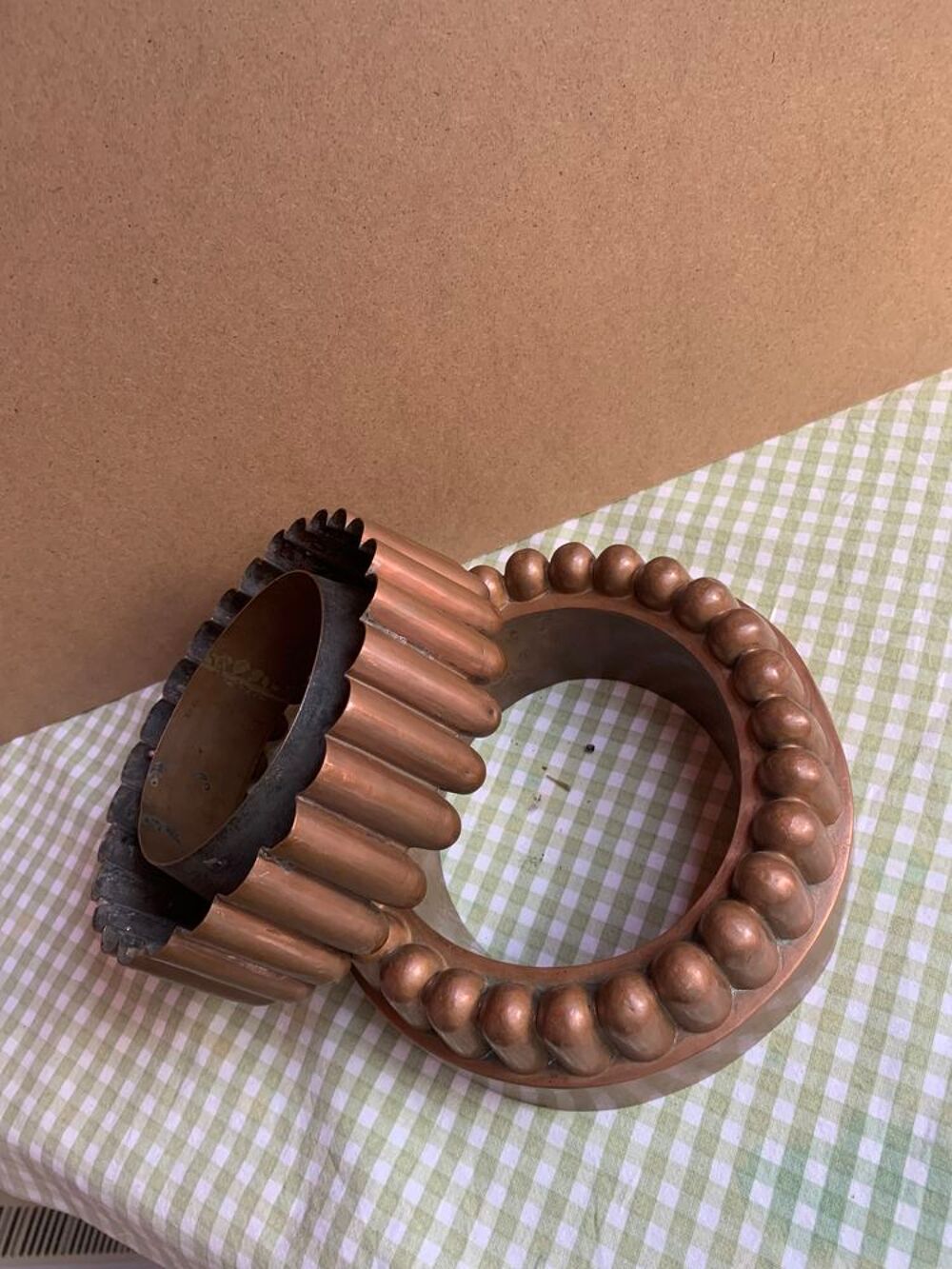 accessoire en cuivre 