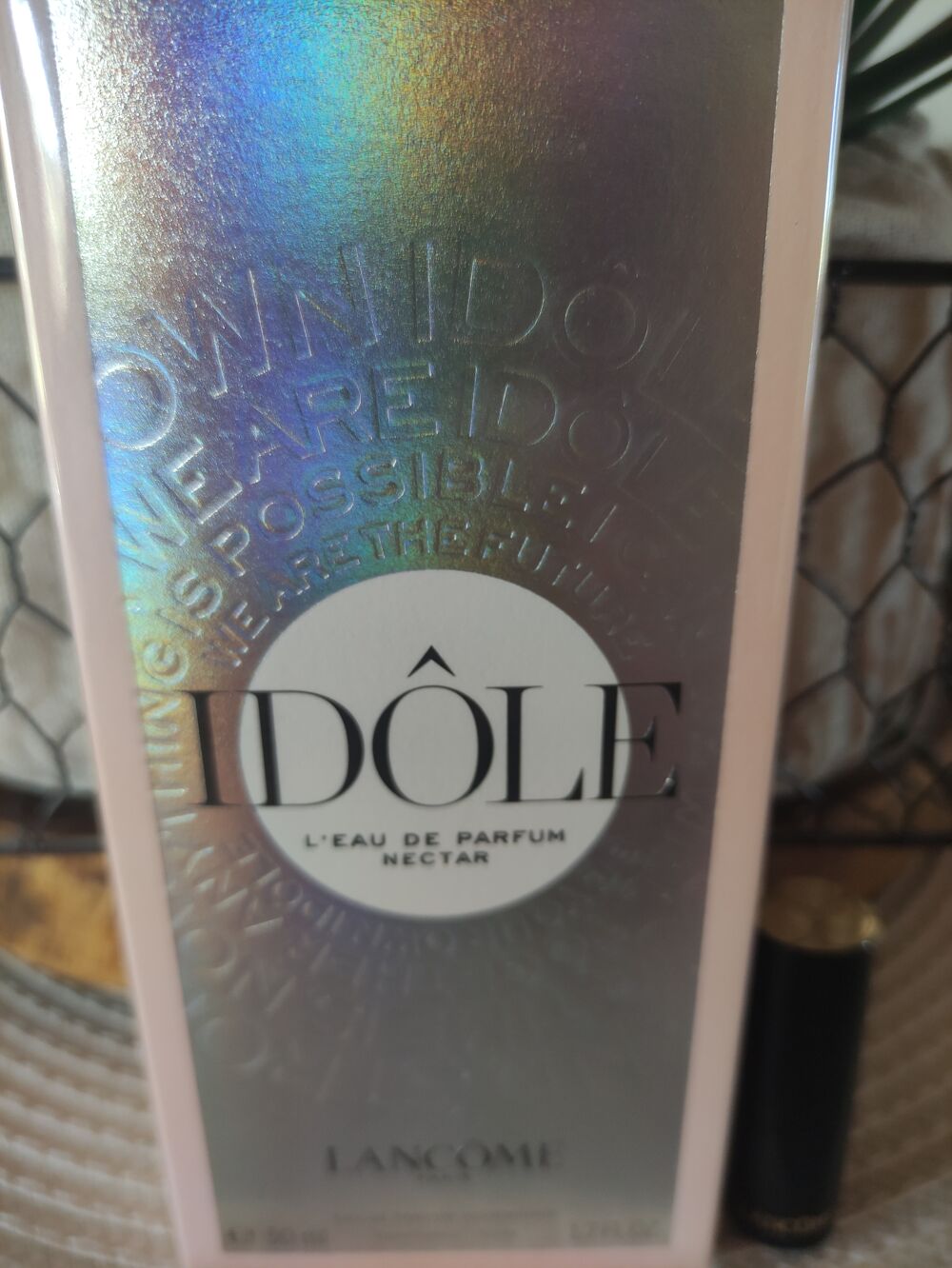 Parfum Lanc&ocirc;me idole Décoration