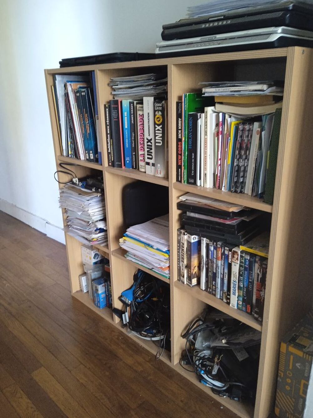 meuble 9 cases type ikea kallax Meubles