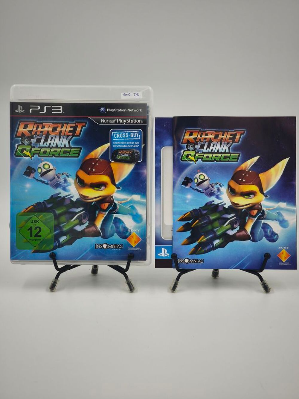 Jeu Playstation 3 Ratchet &amp; Clank : QForce en boite, complet Consoles et jeux vidéos