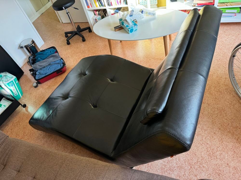 Fauteuil relax en cuir Meubles