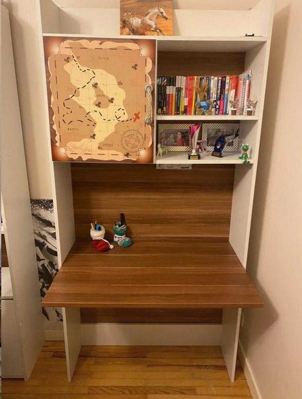 biblioth&egrave;que et bureau pour chambre enfant Meubles