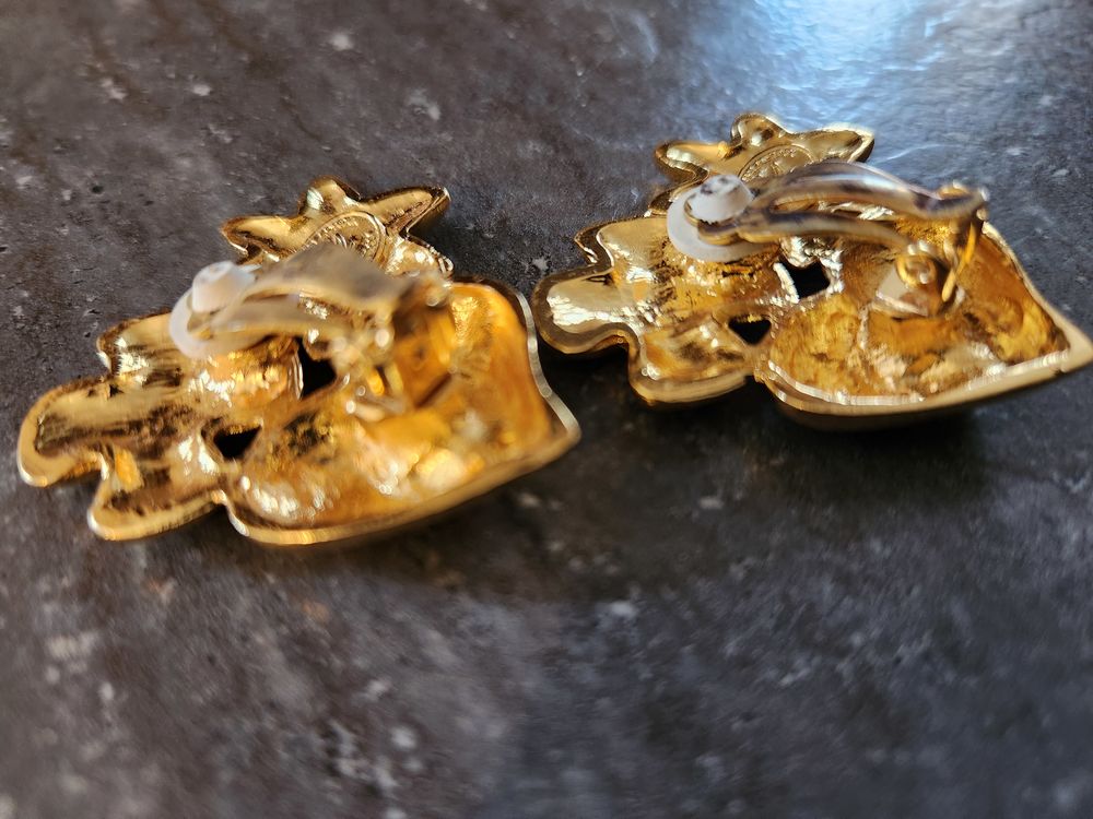 BO clip Etoile Croix Coeur Christian LACROIX Bijoux et montres