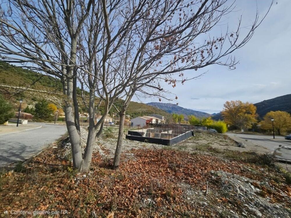 Vente Terrain Terrain constructible avec Permis de Construire Castellane