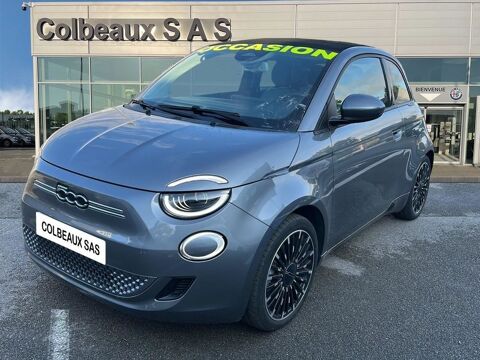 Fiat 500 E 500C e 118 ch Ic&ocirc;ne 2022 occasion Saint-Quentin 02100